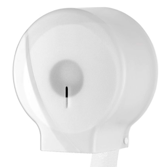 Pojemnik na papier toaletowy Hes70T Biały transparentny